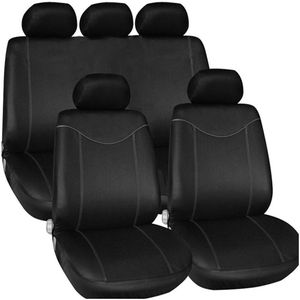 4/9 Pcs Auto Stoelhoezen Volledige Set Universele Auto Seat Protector Kussen Voor Achter Cover Interieur Accessoires Voertuig auto Styling