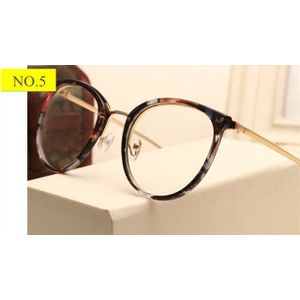 Nywooh Rode Cat Eye Bril Vrouwen Transparant Brillen Frames Vintage Clear Lens Optische Metalen Bijziendheid Bril Frame