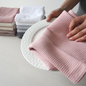 Thee Handdoek Katoen Materiaal Voor Thuis Keuken Wafel Handdoeken Keuken Handdoek Teatowel Restaurant