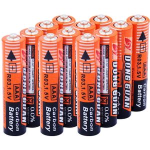 Hoge Capaciteit 1.5 V Batterij Aaa Zink Carbon Batterijen Veilig Sterke Explosieveilige 1.5 Volt Aaa Batterij UM4 LR03 droog Bateria