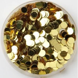 30G ronde Vorm gouden Pailetten Glitter PVC losse Pailletten voor Nail Art Manicure/Naaien/Bruiloft Decoratie confetti DIY
