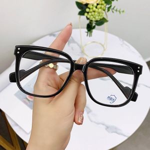 Oulylan Anti Blauw Licht Brilmontuur Vrouwen Mannen Oversized Vierkante Brillen Frames Computer Transparante Recept Bril