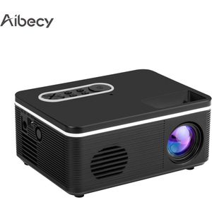 Aibecy S361 Mini Draagbare Led Projector Ondersteuning 1080P 600 Lumens Ingebouwde Luidspreker Multimedia Video Movie Projector Thuis theater