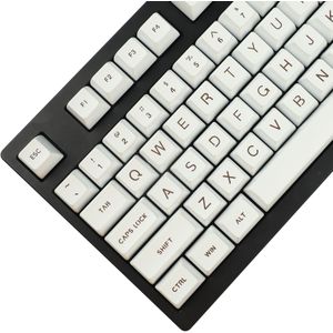 Sa 112 Keycap Double Shot Non Schijnen Door Dikke Abs Bal Vorm Ansi Iso Keyset Voor Mx Mechanische Toetsenbord 61 87 Tkl 104 Laptop