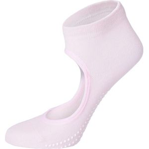 1 Paar Vrouwen Yoga Sokken Ballet Yoga Dans Barre Lage Sokken Antislip Ademend Backless Siliconen Sole Ademend Katoen pure