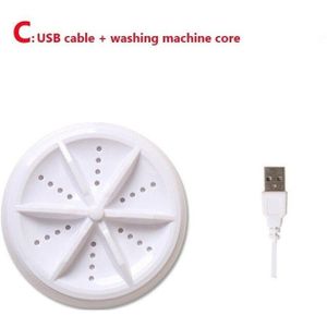 Draagbare Mini Wasmachine Ultrasone Turbine Wasmachine Opvouwbare Emmer Vorm Wasserette Kleding Wasmachine Voor Home Reizen