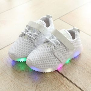 Loozykit Mode Led Kid Sport Schoenen Jongens Meisjes Light Up Sneakers Peuter Baby Lichtgevende Casual Trainers Leuke