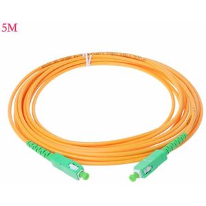 Sc/APC-SC/APC-SM 3Mm Glasvezel Jumper Kabel Single Mode Extension Patch Cord