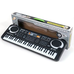 61 Toetsen Digitale Muziek Elektronische Keyboard Key Board Elektrische Piano Kinderen Vroege Educatieve Tool Voor Kid Aankomst