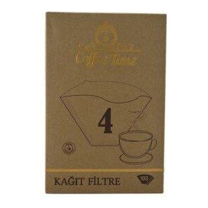 Koffie Tijd 1 X4 Koffie Filter Papier 100'lü Pakket