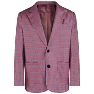 Mannen Smart Casual Blazers Mode Plaid Jasje Kostuum Mannen Kleding