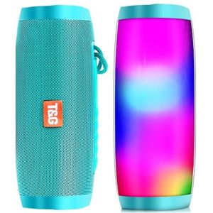 TG157 Portable Speakers Bluetooth Speaker Draadloze Bass Kolom Krachtige Waterdichte Klankkast Hifi Tf Fm Radio Met Led Licht