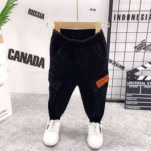 Kids Jongens Kleding Jeans Klassieke Broek Kinderen Denim Kleding Trend Lange Bottoms Baby Jongen Casual Broek Kinderen Cargo Pant