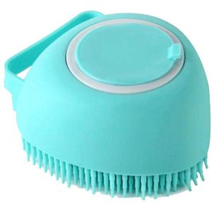 Zachte Bad Douche Shampoo Borstel Spa Massage Schoon Wassen Scrubber Huishoudelijke Kam Grooming Douche Siliconen Baden Borstel Handheld