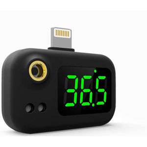 Infrarood Voice Alarm Hoge Precisie Automatische Elektronische Thermometer Thermometer Thermometer Type-C Mobiele Telefoon Thermometer