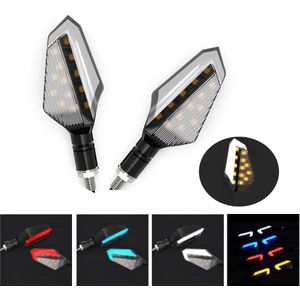 Motorfiets LED Knipperlichten Universal Blinker Verlichting voor Harley Cruiser Honda Kawasaki BMW Yamaha Voor Achter