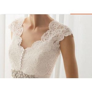 Bruiloft Jas Bruids Bolero Shrugs Wraps Capes Applicaties Wedding Accessoire