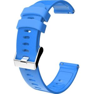 10 Kleuren Effen Textuur Strap Voor Garmin Vivoactive 3 Forerunner 245 Smart Horloge Band Siliconen Vervanging Sport Band Armband