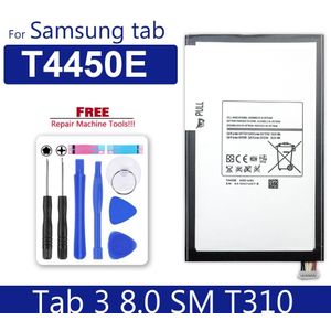 Kikiss Veilig En Stabiel Tablet Batterij T4450E Voor Samsung Galaxy Tab 3 8.0 Sm T310 T311 4450 Mah Lithium-polymeer batterijen