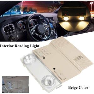 Auto Beige Interieur Dak Lamp Leeslamp Montage Voor Golf 6 Mk6 Jetta Mk5 Passat B6 1KD947105B