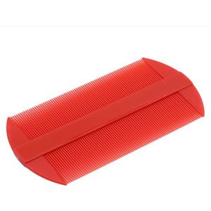 1Pc Draagbare Smalle Kam Nit Luizen Vlooien Platte Borstel Ontdoen Hoofd Luizen Roos Kammen Haar Borstel