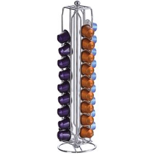 18/21/40 Stuks Kopjes Nespresso Koffie Pods Houder Roterende Rack Koffie Capsule Stand Capsules Opslag Shelve Organisatie houder