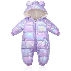 Baby Thicken Romper Katoen Warm Bodysuit Voor Pasgeboren Een Stuk Kleding Jongens Meisjes Mode Set Kinderen Down jas