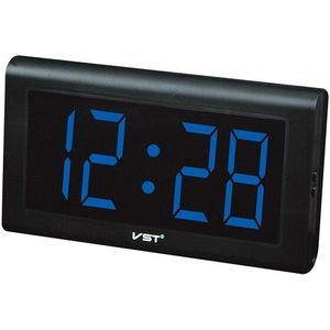 grote scherm digitale LED Wandklok Europa moderne tafel klok Grote cijfers elektronische klok Met EU plug woonkamer led klok