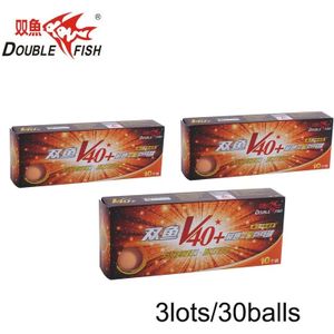 Echt 30 ballen DUBBELE VIS Volant V40 + een Ster Tafeltennis Ballen ABS polymeer Ping pong Bal Goedkeuren door ITTF Training Bal