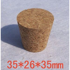 35x26x35mm Wijn Verpakking Rode Wijn Fles Kurk Hout Plug