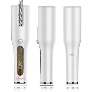 Automatische Haar Krultang Keramische Usb Oplaadbare Led Digitale Automatische Haar Krultang, Geschikt Voor 1 Set Van Verschillende Kapsels