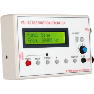 1 HZ-500 KHZ DDS Functionele Signaal Generator Precisie Frequentie Meter Generator Sine + Vierkante + Driehoek + Zaagtand golfvorm