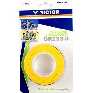 3 Stks/partij Top Victor Badminton Overgrip Tennis Grips Rackets Grips Hand Lijm Overgrips GR233-3