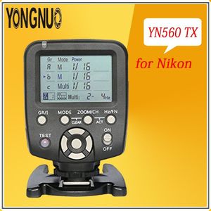 YONGNUO YN560-TX LCD Draadloze Handleiding Flash Trigger Afstandsbediening voor Nikon YN-560III YN560 IV RF602 RF603 RF603II YN560TX