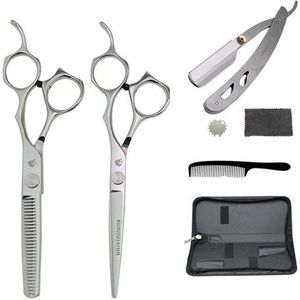 6.0 "Japanse Haar Knippen Schaar Kappers Kits Japanse Kappersscharen Haar Scharen Professionele Kapper Gereedschappen