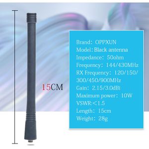 Oppxun Vhf Stompe Radio Ham Antenne 146-174Mhz Voor Motorola GP300 HT1250 HT750 CT450 GP88
