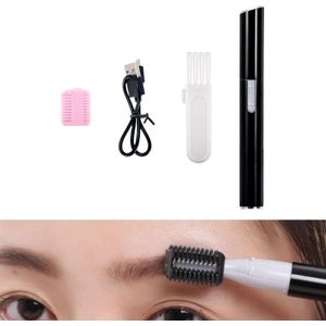 Elektrische Wenkbrauw Trimmer Usb Oplaadbare Facial Hair Remover Voor Bovenste Lip