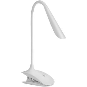 Flexibele Touch Schakelaar Clip Leeslamp 3 Niveaus Helderheid Verstelbare 14 LED Bureaulamp Voor Bed Studie Kantoor