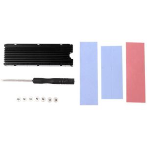Stofdicht Nvme Ngff M.2 Heatsink Cooling Metalen Plaat Thermische Pad Voor M.2 Ngff 2280 Pci-E Nvme Ssd