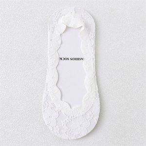 Kant Boot Sokken Vrouwen Onzichtbare Sokken Vrouwen Zomer Dunne Ondiepe Mond Sokken En Najaar Puur Katoen Bodem siliconen