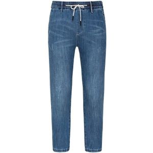 SEMIR zomer jeans mannen kleur trekkoord elastische taille kat krassen jogging negen broek tij