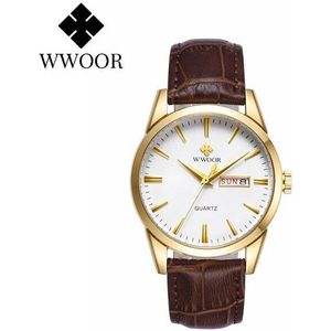 Wwoor Luxe Goud Ultra Dunne Quartz Horloges Voor Mannen Mode Vierkante Heren Horloge Stalen Mesh Band Waterdicht Datum Pols horloge