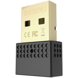 Usb Bluetooth 5.1 Adapter, Audio Ontvanger En Zender, Voor Computer Printer Headset, driver-Gratis Voor Win8.1/10/11