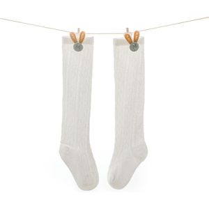Leuke Baby Sokken Zachte Katoenen Zomer Mesh Baby Meisjes Knie Hoge Sokken Voor Jongens Effen Kleur Elastische Peuter Kids Lange sokken 1-3 Jaar