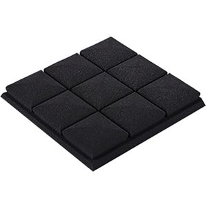 25X25X5cm Behang Sticker Praktische Akoestische Schuim Panel Geluid Stop Absorptie Spons Studio Ktv Woonkamer Bar Geluiddichte Sol