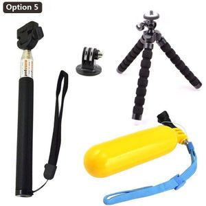 Kfftwwx Statief Accessoires Voor Gopro Hero 10 9 Mount Drijvende Bobber Selfie Stick Voor Go Pro 8 7 6 5 4 3 SJ4000 Enek H9R Camera