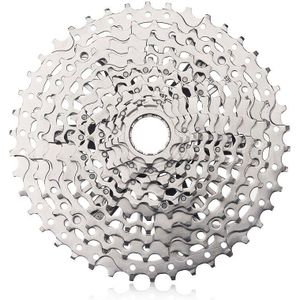 Sensah Mtb 11 Speed 9-42T Cassette Xd Tandwiel Lichtgewicht Zilver 9-42 Stalen Cassette 11 S compatibel 11 Speed Gx M7000 M6000 K7