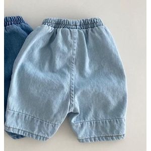 Baby Jongen Denim Broek Baby Meisje Casual Jean Zachte Comfortabele Baby Broek Losse Peuter Kinderen Broek