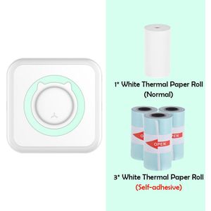 C15 Pocket Thermische Printer Draagbare Mini Draadloze Bt Connect 200Dpi Foto Label Memo Verkeerde Vraag Afdrukken