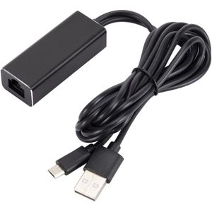 Micro Usb Naar RJ45 Ethernet Adapter Voor Fire Tv Stick 480Mbps Lan Netwerkkaart Met Usb Voeding 100M Ethernet